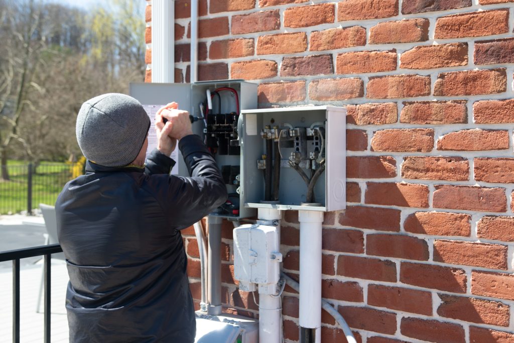 electrical panel solar system components