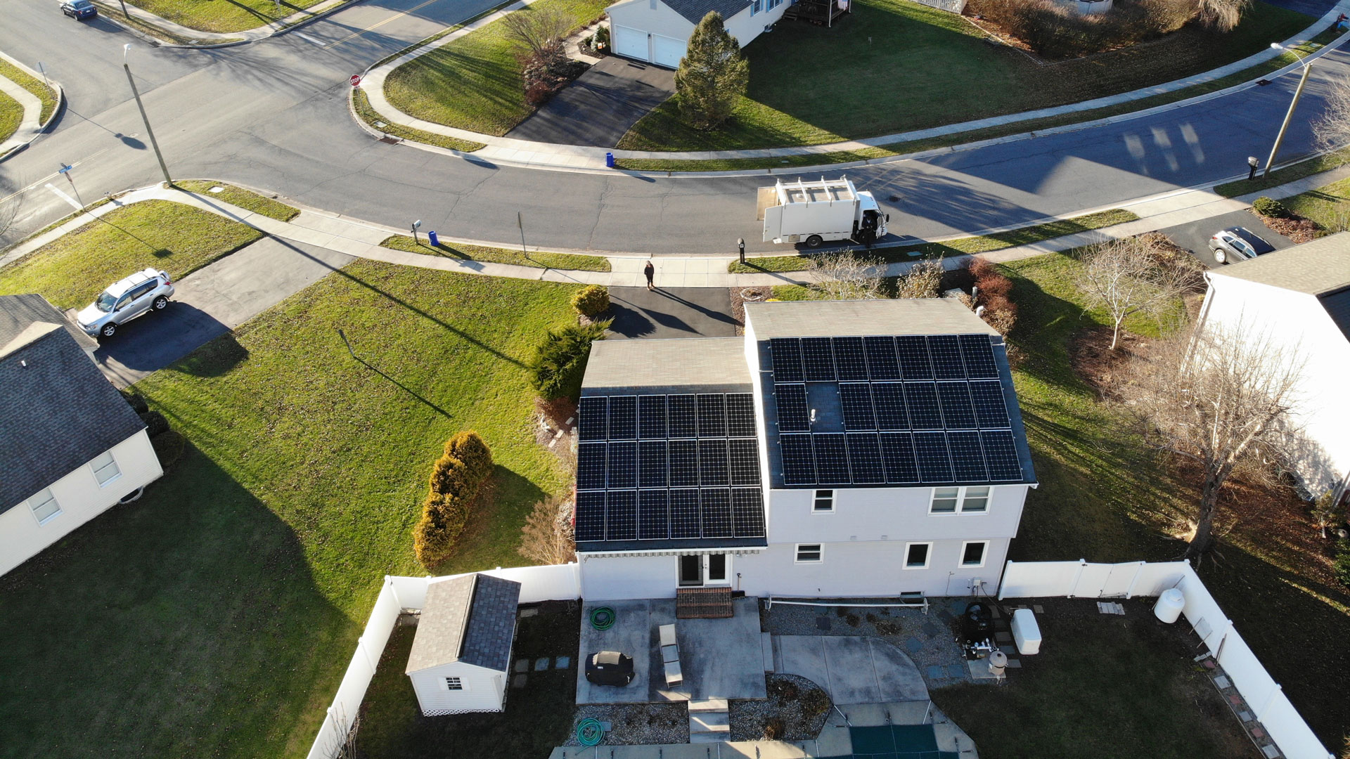 Solar installation in Reading, PA