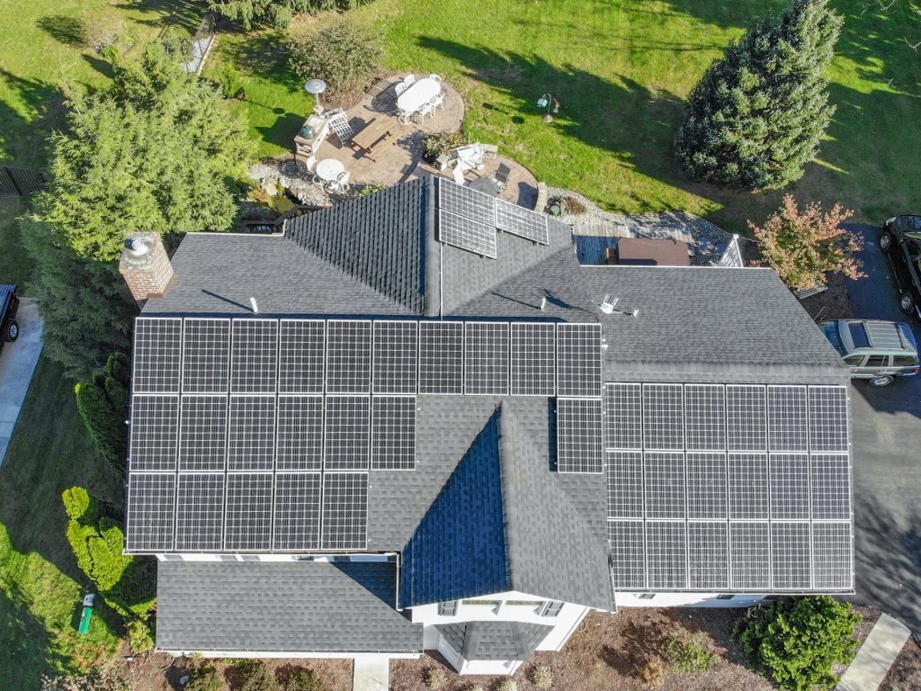 solar panels installed in Hummelstown, PA