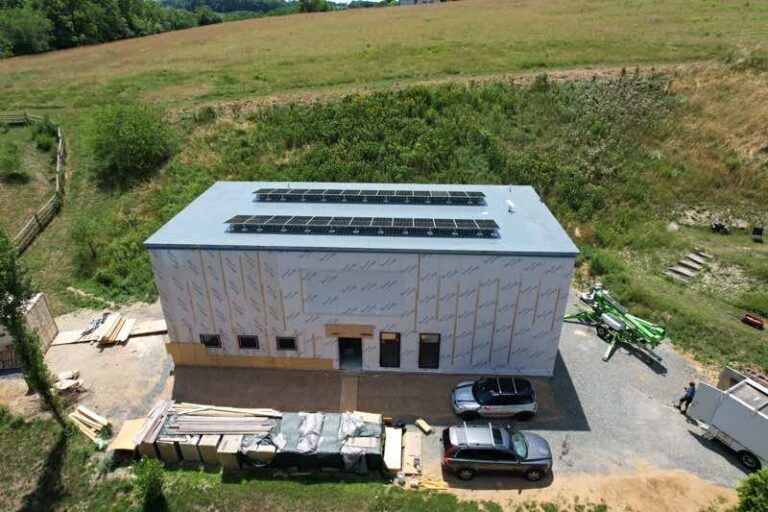 11.31 kW Solar Panels installed on building in Coplay, PA