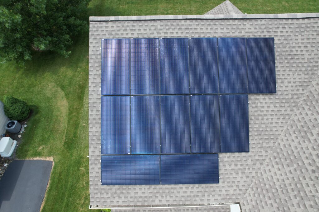 6.15 kW solar panels on home installed by a solar installer in boiling springs pa