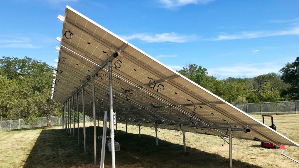 ground mounted solar panel system in Douglassville PA