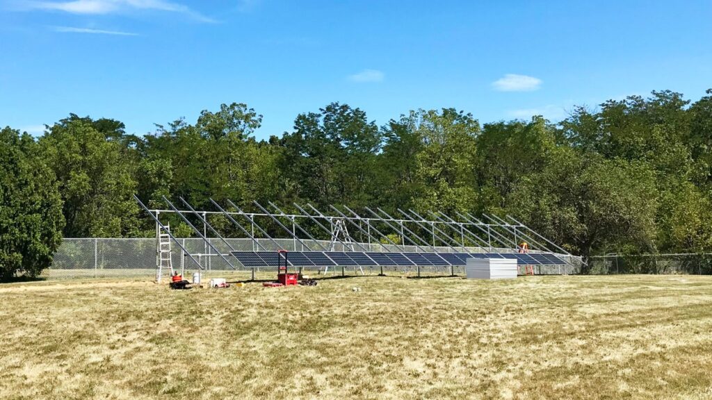 Ground Mount Solar Panel Racking in Douglassville PA