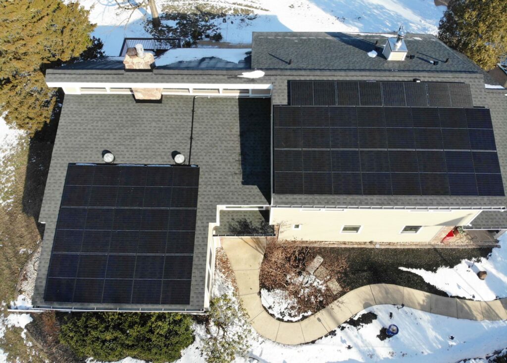 Hybrid Solar Installation in Pottstown PA
