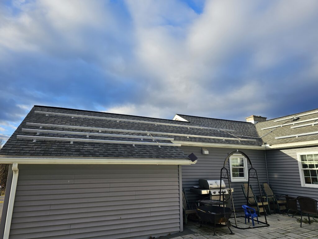 Tough Trac installed on roof of home in Denver, PA