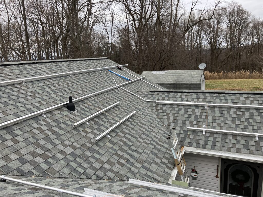 Tough Trac installed on roof of house in New Providence, PA