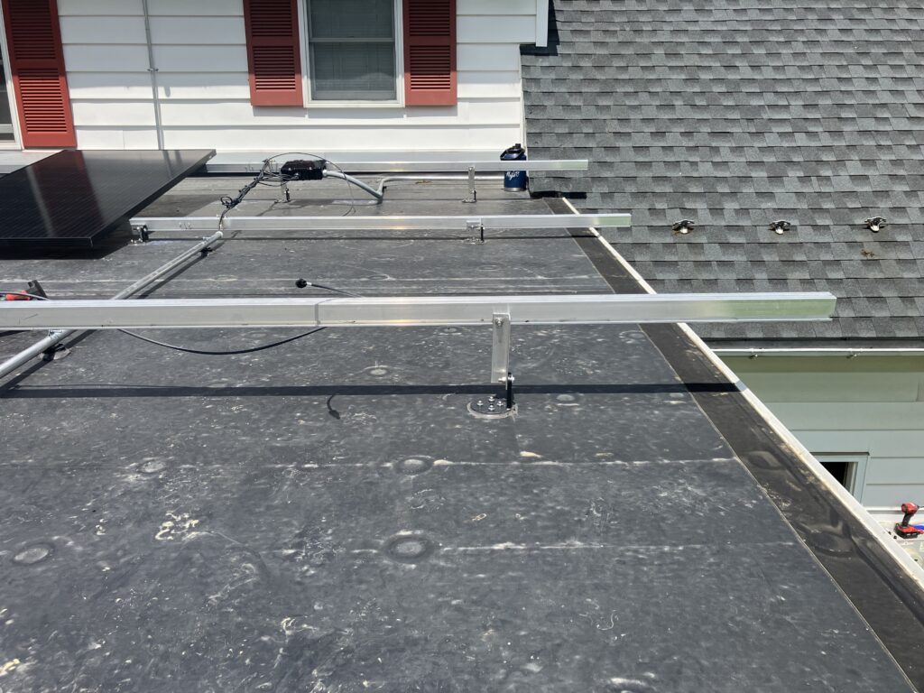 Tough Trac system on roof of house in Willow Street, PA