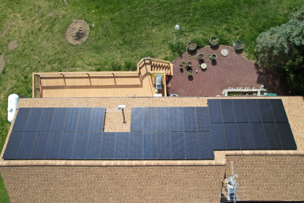 drone footage of a 16kw solar install in Quarryville, PA