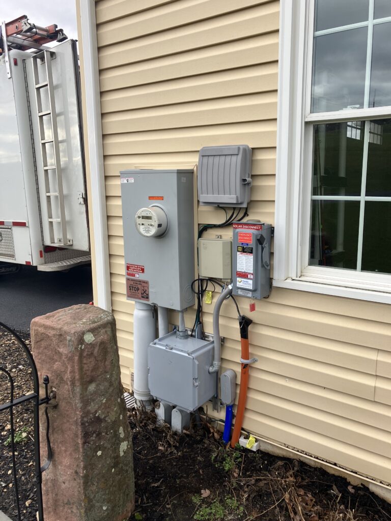 solar installation in manheim