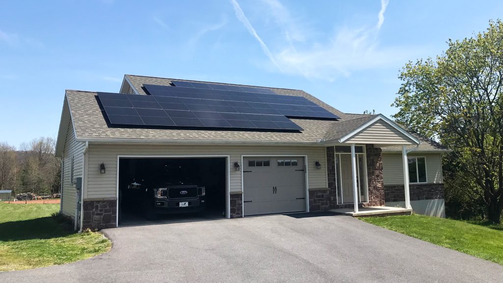 gordonville pa solar panel installation